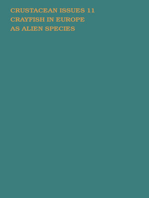 cover image of Crayfish in Europe as Alien Species